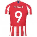 Thailande Maillot Atlético de Madrid NO.9 Morata Domicile 2019 2020 Rouge