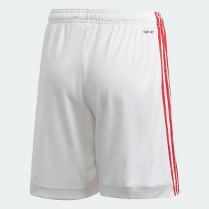 Pantalon Manchester United Domicile 2020 2021 Blanc Pas Cher