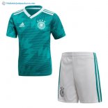 Maillot Allemagne Exterieur Enfant Ensemble 2018 Vert Pas Cher