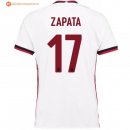 Maillot Milan Exterieur Zapata 2017 2018 Pas Cher