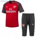 Entrainement Arsenal Ensemble Complet 2017 2018 Rouge Gris Pas Cher