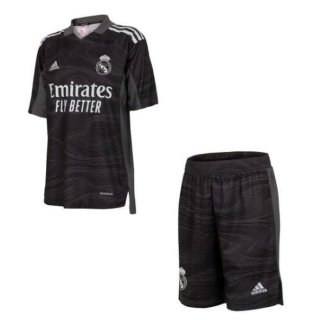 Maillot Real Madrid Gardien Enfant 2021 2022 Noir