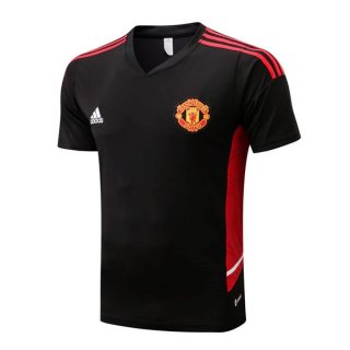 Maillot Entrenamien Manchester United 2022 2023 Noir Maillot Entrenamien Manchester United 2022 2023 Noir
